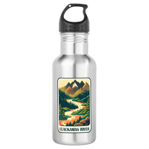 Clackamas River Oregon Colours 532 Ml Water Bottle