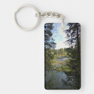 Clackamas River, Oregon Key Ring