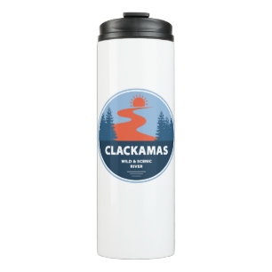 Clackamas Wild and Scenic River Oregon Thermal Tumbler