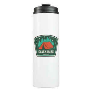 Clackamas Wilderness Oregon Camping Thermal Tumbler