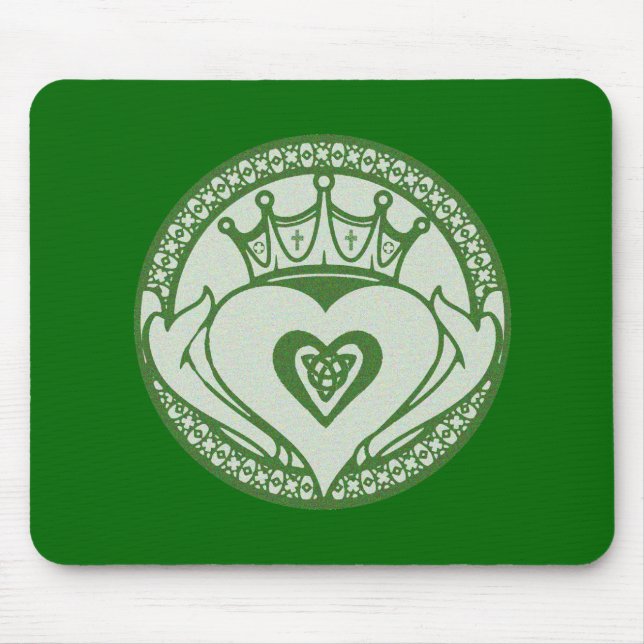 Claddagh Mouse Pad (Front)
