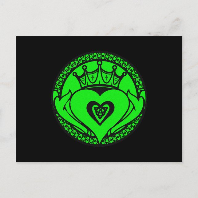 Claddagh Postcard (Front)