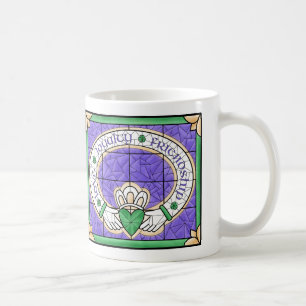 Claddagh Stained Glass Coffee Mug