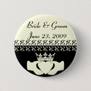 Claddagh Wedding Invitation Set Button