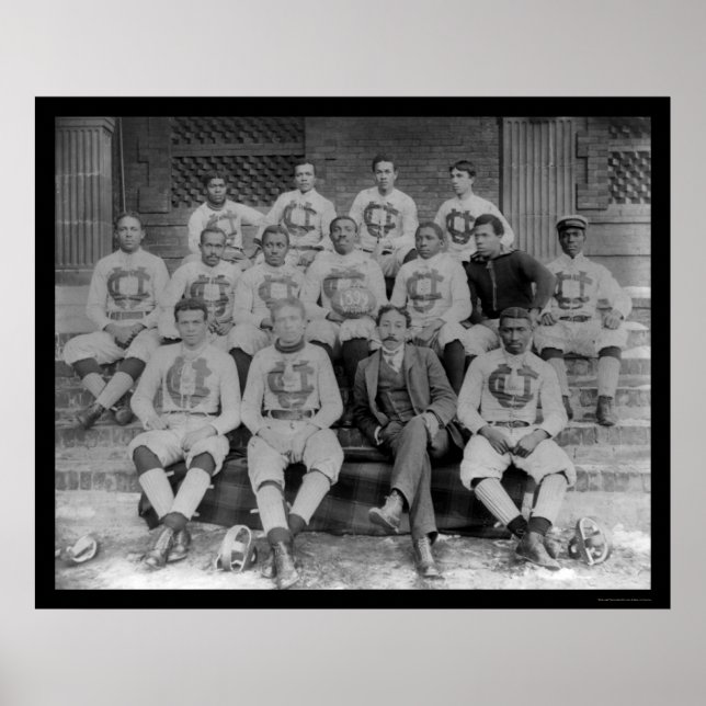 Claflin University Football Team, SC 1895 Poster (Front)