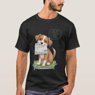 Claim My Dog as Dependent Funny IRS Tax Joke for P T-Shirt