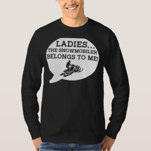 Claim Your Snowmobiling Enthusiast with Ladies Bel T-Shirt