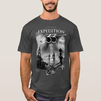 Clair Obscur Epedition 33 Gamer Vintage 90s Fan Ar T-Shirt