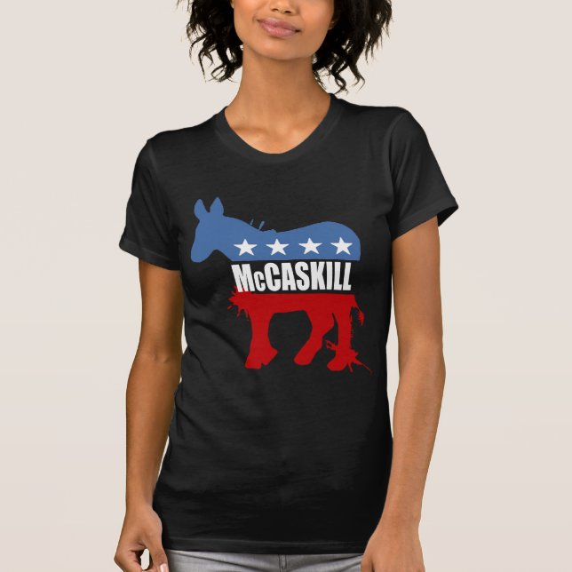 CLAIRE MCCASKILL Election Gear T-Shirt (Front)