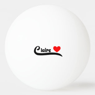 Claire Ping Pong Ball