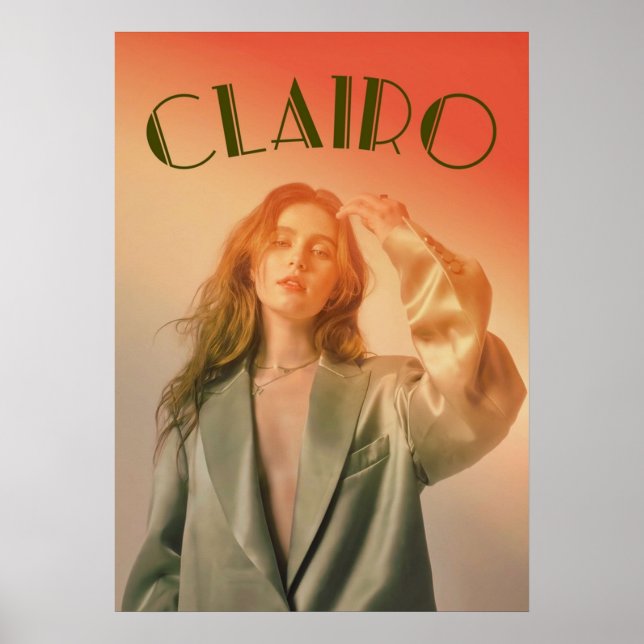 Clairo  green  poster (Front)