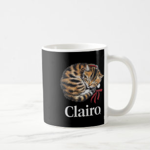 Clairo Says A Cat Coffee Mug