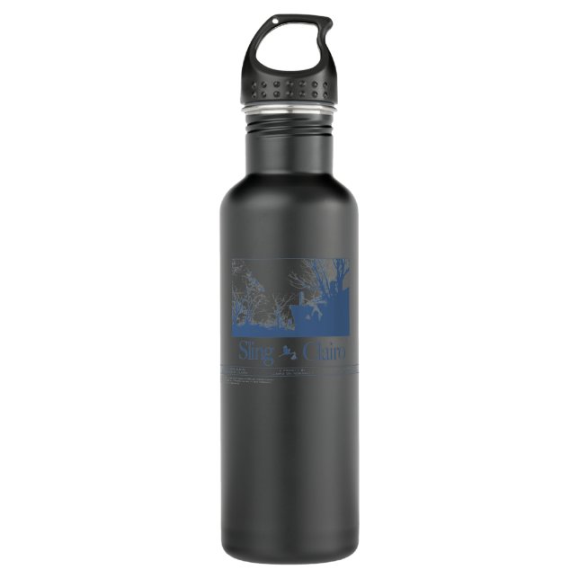 Clairo Sling Merch  710 Ml Water Bottle (Front)