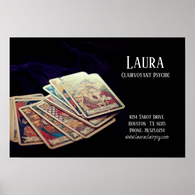 Clairvoyant Psychic 8 Poster (Front)