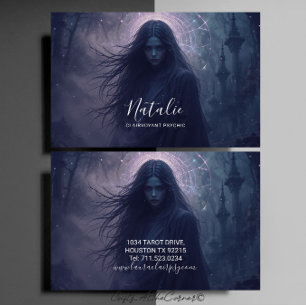 Clairvoyant Psychic Medium Business Card