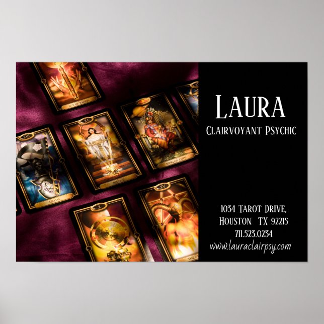 Clairvoyant Psychic Poster (Front)