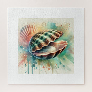 Clam Chirla 230824AREF148 - Watercolor Jigsaw Puzzle