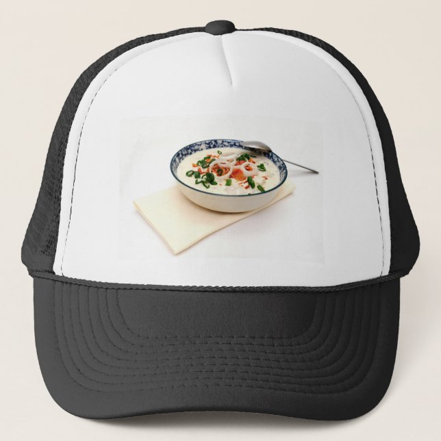 Clam Chowder With Paprika Trucker Hat (Front)