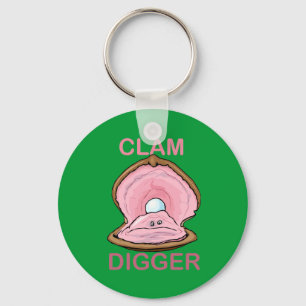 CLAM DIGGER KEY RING