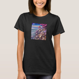 Clam Seashell Shell Collector Beach Ocean Coastal  T-Shirt