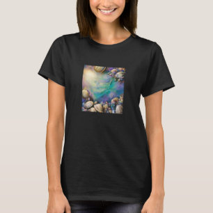 Clam Seashell Shell Collector Beach Ocean Coastal  T-Shirt