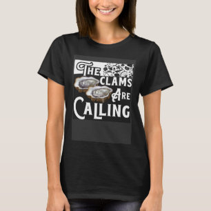 Clamming Sea Shelling Clam Digging Razor Clam Dig T-Shirt