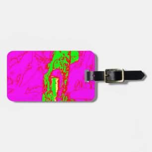 Clamp Brass Q Luggage Tag