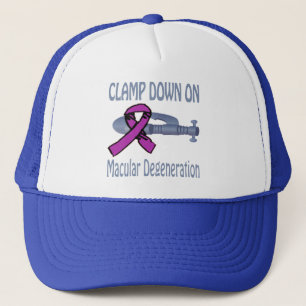 Clamp Down On Macular Degeneration Hat