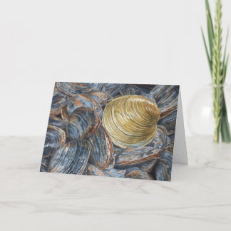 Clams and Quahog Greeting Card