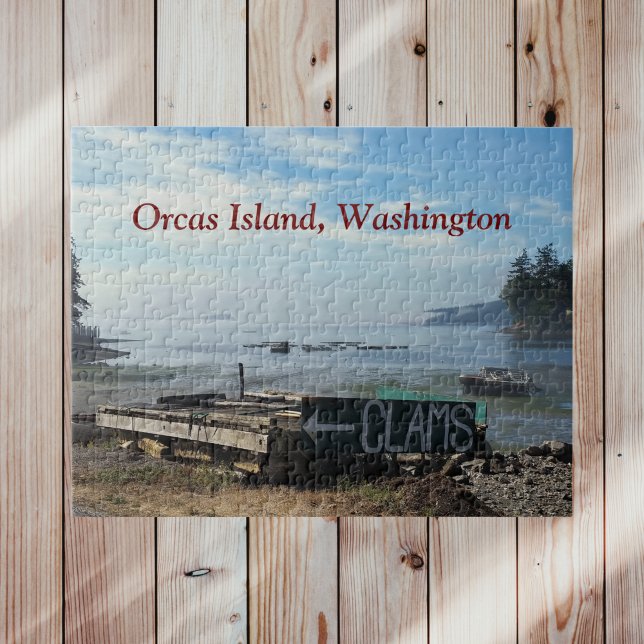 Clams on Orcas Island in San Juans of Washington Jigsaw Puzzle (Creator Uploaded)