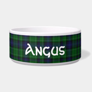 Clan Abercrombie Custom Tartan Plaid Pet Bowl