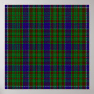 Clan Adams Tartan - Digital Download Poster