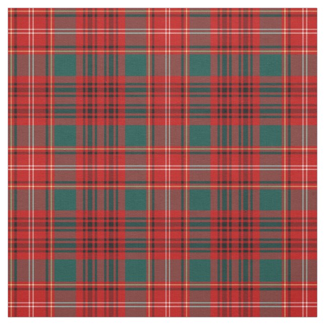 Clan Ainslie Tartan Fabric (Swatch)