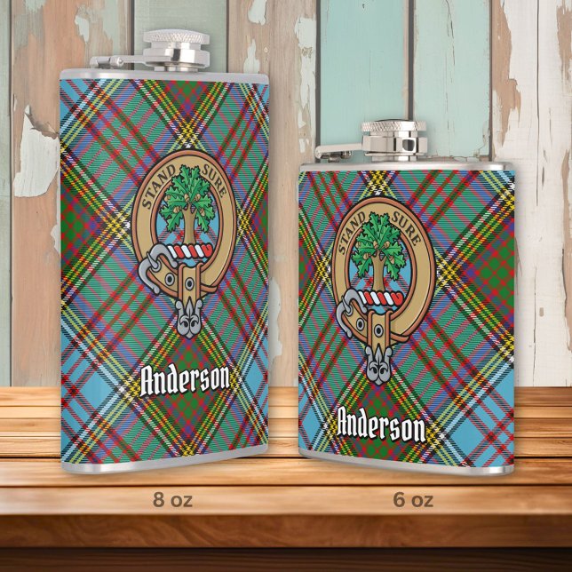 Clan Anderson Crest Flask (Creator Uploaded)