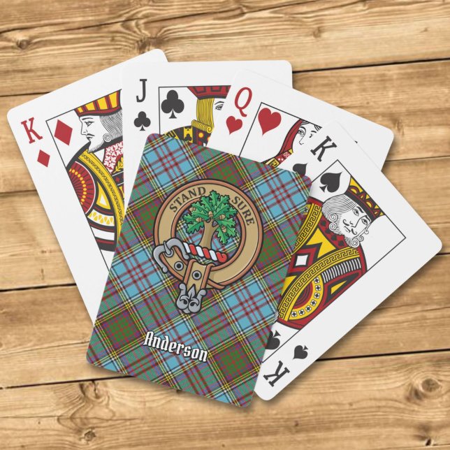 Clan Anderson Crest Playing Cards (Creator Uploaded)
