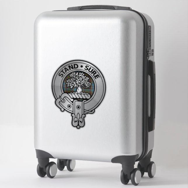 Clan Anderson Crest & Tartan (Suitcase)