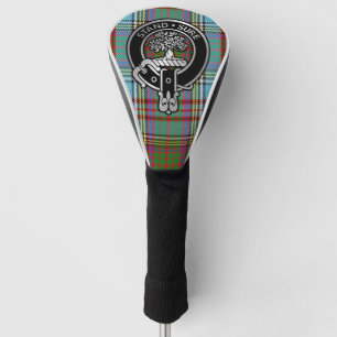 Clan Anderson Crest & Tartan Golf Head Cover