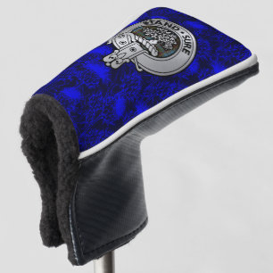 Clan Anderson Crest & Tartan on Thistle Golf Head Cover
