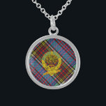 Clan Anderson Tartan and Motif Sterling Silver Necklace<br><div class="desc">Anderson,  Anderson Clan,  Clan Anderson,  Anderson Tartan and Motif Necklace,  Clan Anderson Tartan Motif Necklace,  Anderson Clan Tartan and Motif,  Anderson Clan Sterling Silver Necklace,  Clan Anderson Sterling Silver Necklace, </div>
