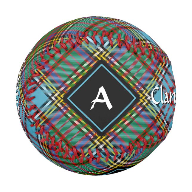 Clan Anderson Tartan Baseball (Front Left)