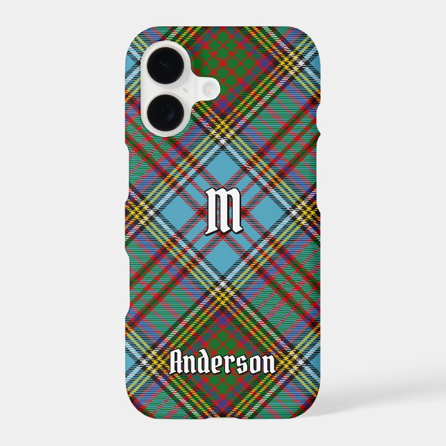 Clan Anderson Tartan Case-Mate iPhone Case (Back)