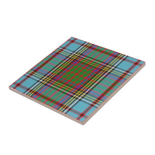 Clan Anderson Tartan Ceramic Tile