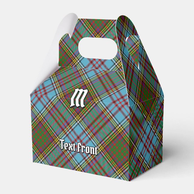 Clan Anderson Tartan Favour Box (Front Side)