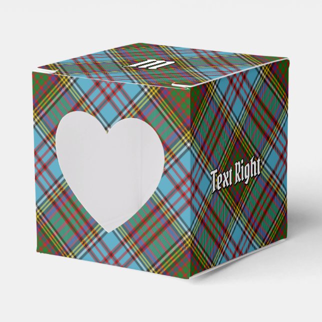 Clan Anderson Tartan Favour Box (Front Side)