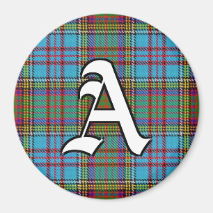 Clan Anderson Tartan Plaid Accents Magnet
