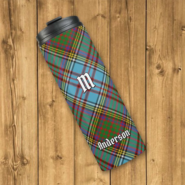 Clan Anderson Tartan Thermal Tumbler (Creator Uploaded)