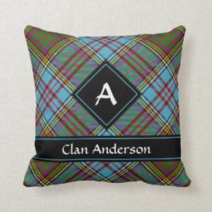 Clan Anderson Tartan Throw Pillow
