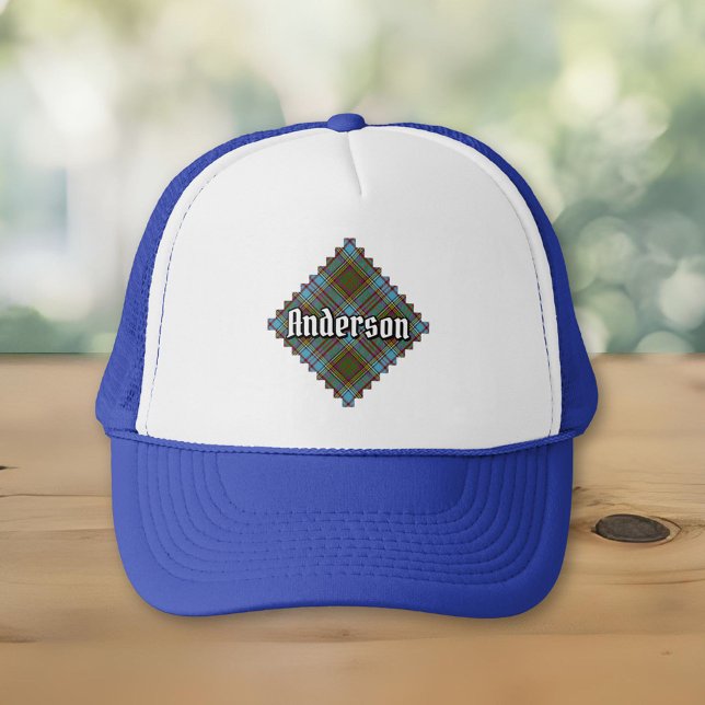 Clan Anderson Tartan Trucker Hat (Creator Uploaded)