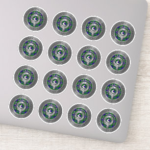 Clan Armstrong Crest & Tartan Knot