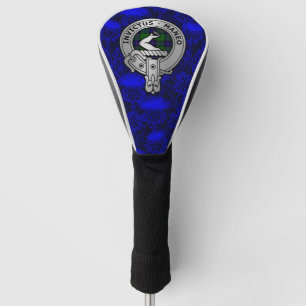 Clan Armstrong Crest & Tartan on Thistle Golf Head Cover